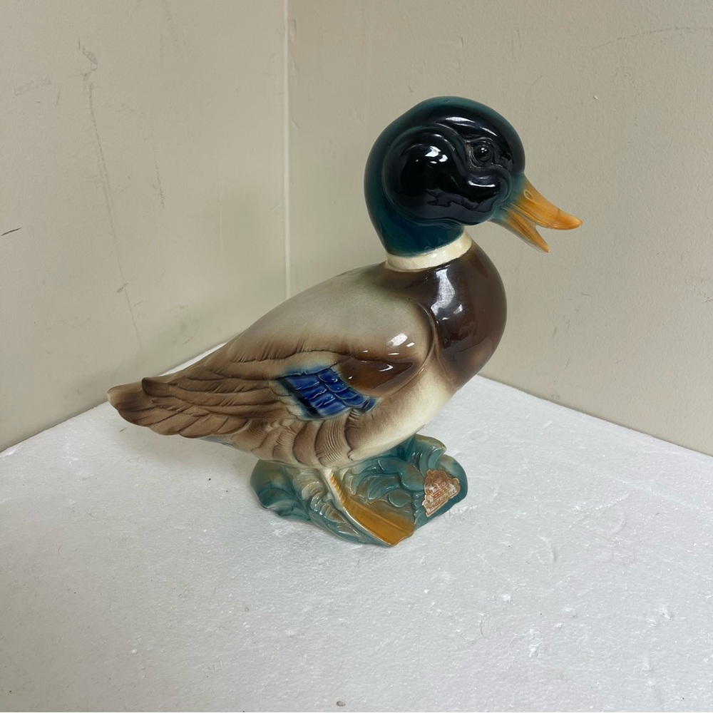 Royal Windsor Glazed Porcelain Mallard Duck Figurine preowned